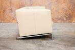 ZGANieuw cremekleurige Montis Kubik design bank, Design, 150 tot 200 cm, Tweepersoons, 75 tot 100 cm