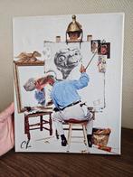 Moderne kunst gemengde techniek ET Chris Galo 2014, Ophalen of Verzenden