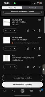 Nieuwe Ikea Pax kast 100x236 - compleet in doos, Huis en Inrichting, Kasten | Kledingkasten, 100 tot 150 cm, 200 cm of meer, Nieuw