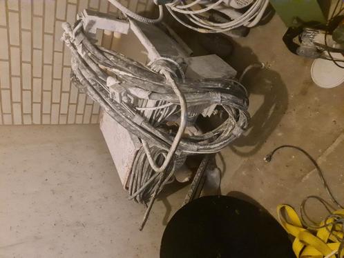 Spackspuit met compressor en Dolphin 15000 airlles latexspui, Doe-het-zelf en Verbouw, Schildersmaterialen, Zo goed als nieuw