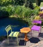 Charmante retro Bistro Set voor Tuin of Balkon, Tuin en Terras, Tuintafels, Ophalen, Zo goed als nieuw, Rechthoekig, Metaal