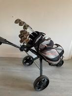 Verlengde Heren GOLFSET met tas en trolley, rechtshandig, Ophalen, Zo goed als nieuw, Set, Overige merken