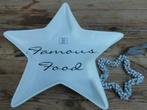 SALE Witte stervormige schaal, Riviera Maison, Famous Food, Huis en Inrichting, Keuken | Servies, Gebruikt, Overige typen, Ophalen of Verzenden