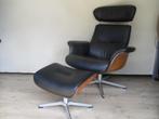 NIEUWSTAAt Conform Time Out design relax fauteuil met hocker, Ophalen of Verzenden, Zo goed als nieuw, Metaal, 50 tot 75 cm