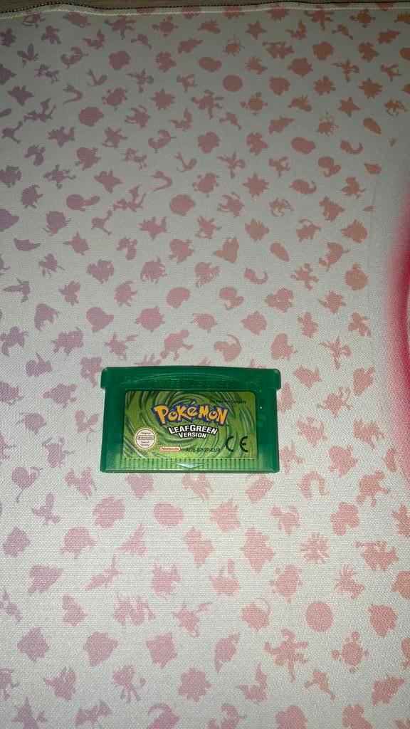 Pokemon Leaf Green - Game Boy Advance (GBA), Spelcomputers en Games, Games | Nintendo Game Boy, Gebruikt, Role Playing Game (Rpg)
