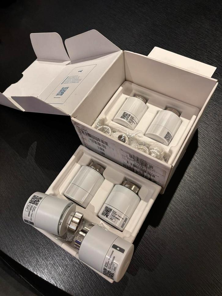 Tado smart Radiatorknoppen - Slimme Thermostaat, Doe-het-zelf en Verbouw, Thermostaten, Zo goed als nieuw, Slimme thermostaat