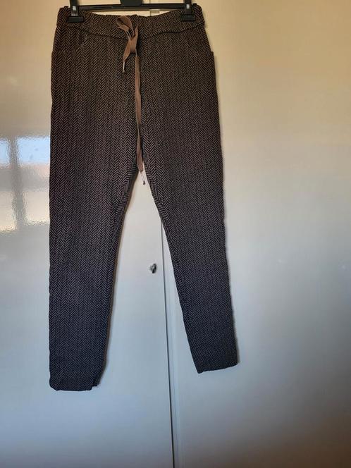 MADE IN ITALY BROEK, Kleding | Dames, Broeken en Pantalons, Zo goed als nieuw, Maat 42/44 (L), Overige kleuren, Lang, Verzenden