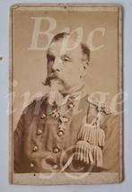 cdv oudere kolonel Boecop ijzeren kruis 1870's A'dam, Verzamelen, Gebruikt, Verzenden, Foto, Voor 1940