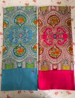 OILILY sjaal shawl blauw roze, 2 stuks, Oilily, Maat 46/48 (XL) of groter, Ophalen of Verzenden, Sjaal