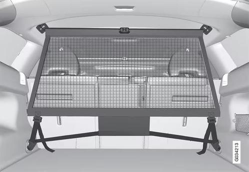 Volvo XC60 Veiligheidsnet nylon, Auto diversen, Auto-accessoires, Gebruikt, Ophalen of Verzenden