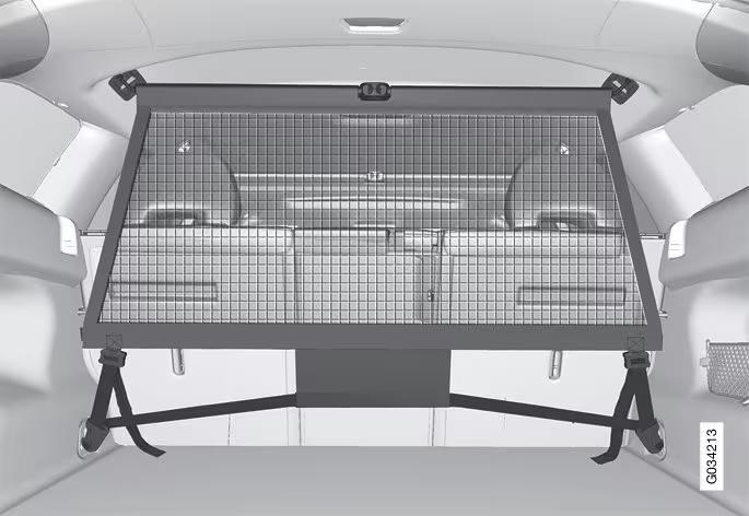 Volvo XC60 Veiligheidsnet nylon, Auto diversen, Auto-accessoires, Gebruikt, Ophalen of Verzenden