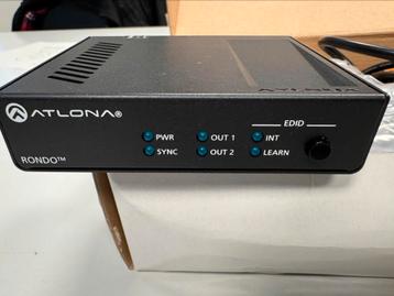 Atkins 4K HDR two-output HDMI Distribution Ampl. At-RON-422 beschikbaar voor biedingen