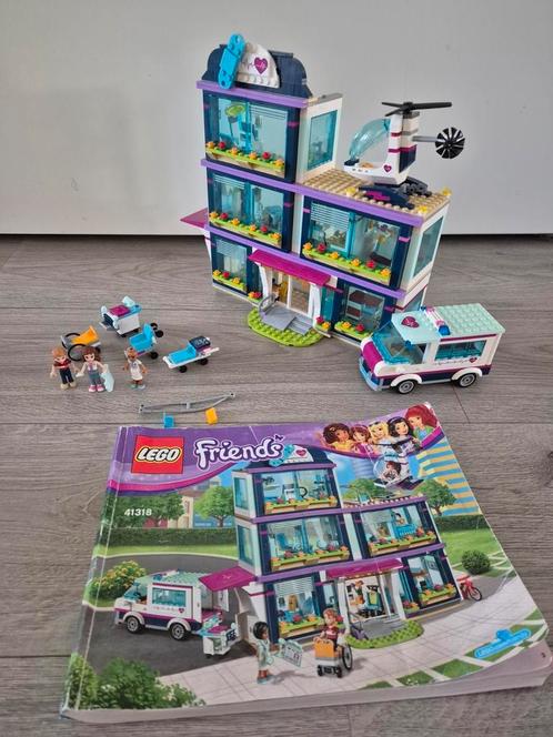 Lego Friends 41318 hospital, Kinderen en Baby's, Speelgoed | Duplo en Lego, Gebruikt, Ophalen of Verzenden