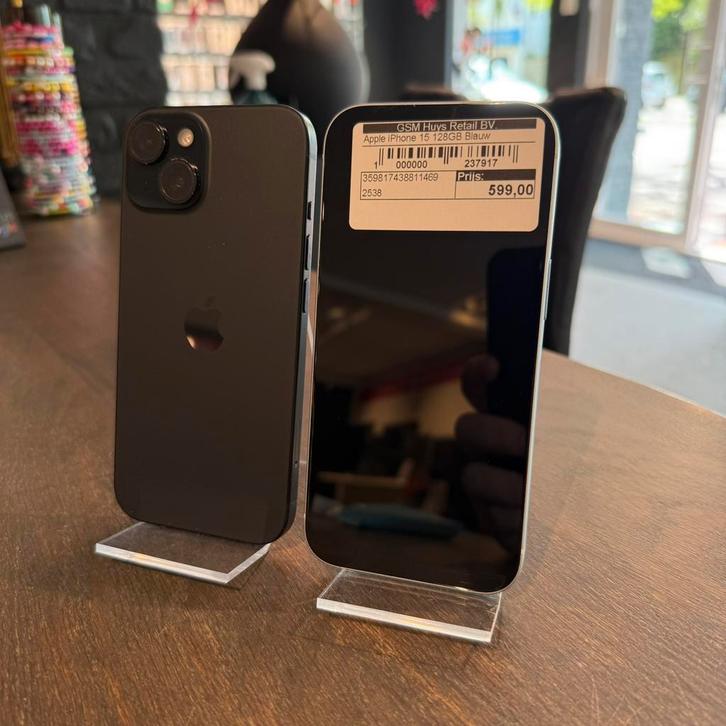 GSM HUYS | Apple iPhone 15 | 128GB| Refurbished, Telecommunicatie, Mobiele telefoons | Apple iPhone, Nieuw, 128 GB, Zonder simlock