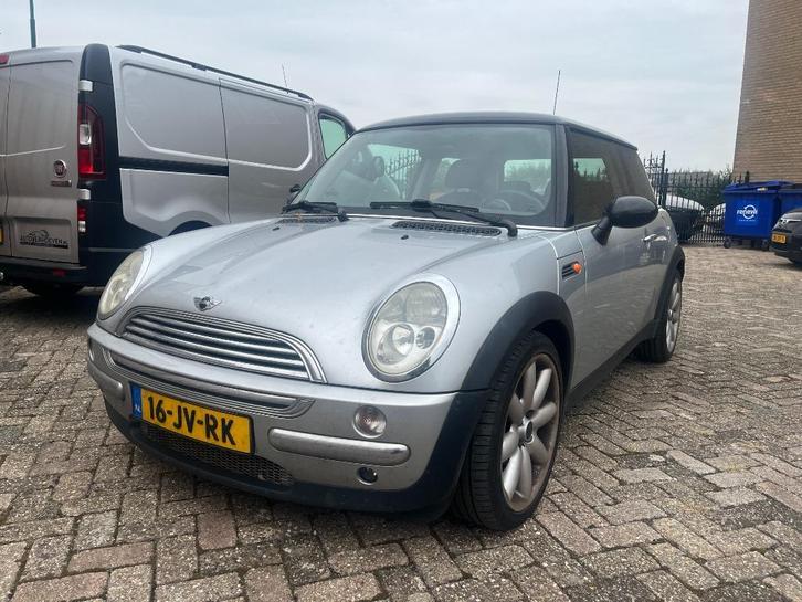 Mini 1.6 16V Cooper 2002, Auto's, Mini, Bedrijf, One, Benzine, D, Hatchback, Handgeschakeld, Origineel Nederlands, Zilver of Grijs