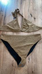 ASOS bikini, zwart, goud, top 85F, broek 46!, Kleding | Dames, Badmode en Zwemkleding, Ophalen of Verzenden, Nieuw, Zwart, Bikini
