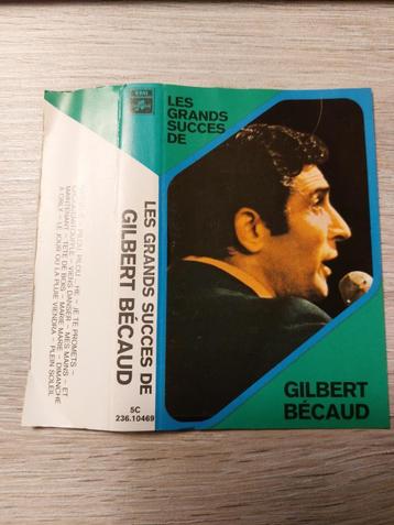 GILBERT BECAUD - LES GRANDS SUCCES DE… (CASSETTEBANDJE) beschikbaar voor biedingen