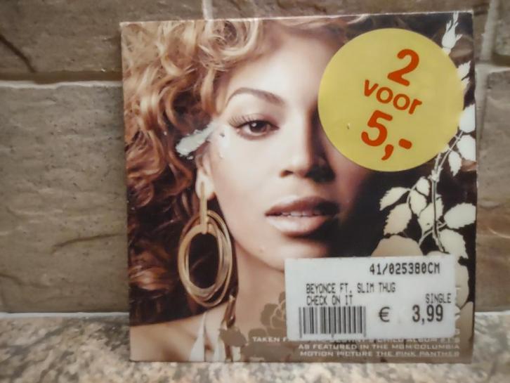 Beyonce - Check on It - Single CD, Cd's en Dvd's, Cd Singles, Zo goed als nieuw, R&B en Soul, 1 single, Ophalen of Verzenden