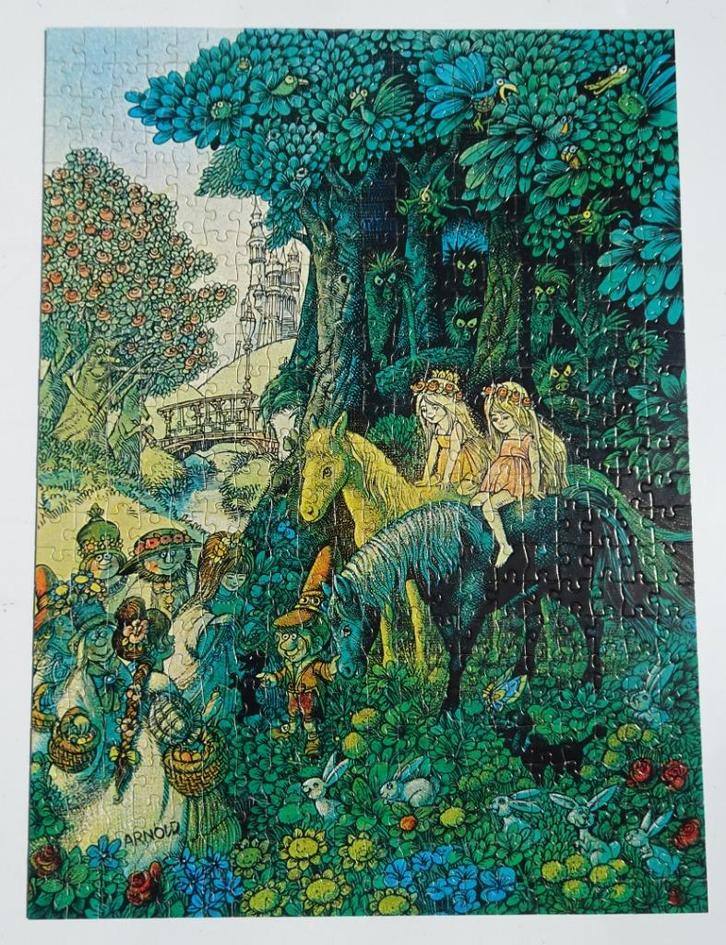 Allerliefste zusje (Astrid Lindgren) - Scandecor 500 st, Hobby en Vrije tijd, Denksport en Puzzels, Gebruikt, Legpuzzel, 500 t/m 1500 stukjes