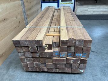 95x95 MM Iroko geschaafde balk gedroogd, irokohout fijnhout beschikbaar voor biedingen