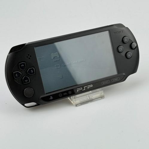 Sony PSP E1004 zwart, Spelcomputers en Games, Spelcomputers | Sony PSP, Zo goed als nieuw