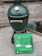 Big Green Egg Large + Integrated, Ophalen, Zo goed als nieuw, Big Green Egg (origineel), Met accessoires