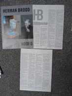 Herman Brood:  Hoofd en bijzaken, Verzamelen, Ophalen of Verzenden, Zo goed als nieuw, Boek, Tijdschrift of Artikel