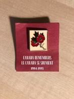 Speldje Pin Canada Einde Tweede Wereldoorlog 1994-1995., Ophalen of Verzenden, Zo goed als nieuw