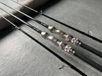 2 x Bart Bakker Baton Black Custom 10ft 3lbs ZGAN, Ophalen, Zo goed als nieuw, Complete set