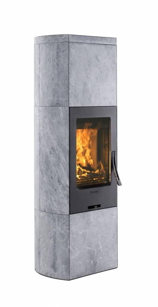 Nette Contura 34T - Speksteenkachel + Warmtevat, Huis en Inrichting, Haarden, Zo goed als nieuw, Houthaard, Ophalen of Verzenden