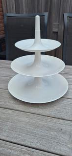Etagere KOZIOL wit 3 laags gebak fruit snoep high tea, Huis en Inrichting, Ophalen of Verzenden, Zo goed als nieuw