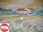 Uitverkoop Toon Hermans Aquarel, Antiek en Kunst, Kunst | Schilderijen | Klassiek, Ophalen
