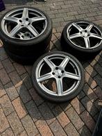 Velgen + banden 17 inch, Ophalen, 17 inch, 195 mm, Zomerbanden