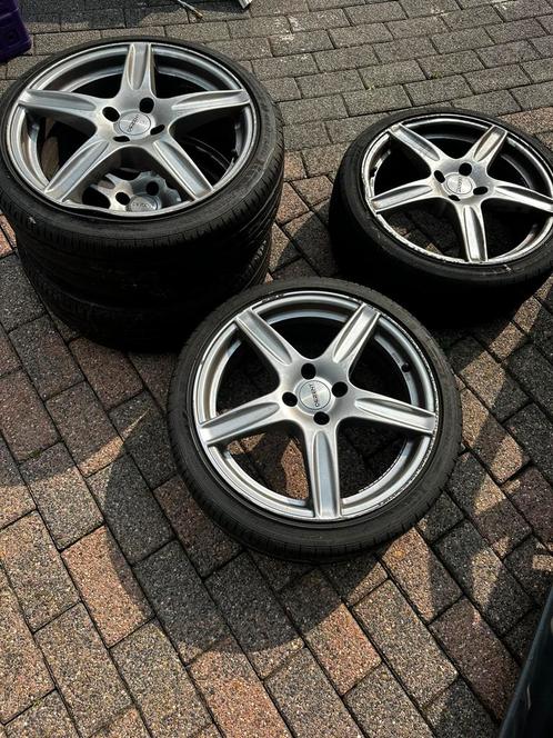 Velgen + banden 17 inch, Auto-onderdelen, Banden en Velgen, Zomerbanden, 17 inch, 195 mm, Ophalen