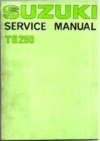 Suzuki TS250 service manual (602s) motor, Motoren, Verzenden, Suzuki