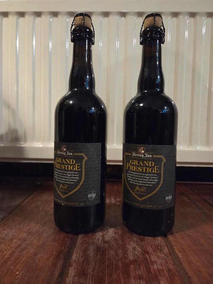 Hertog Jan Grand Prestige 2021 en 2022, Verzamelen, Biermerken, Nieuw, Flesje(s), Hertog Jan, Ophalen of Verzenden