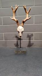 Decoratie Object - Hertenhoofd 28cm, Tuin en Terras, Tuinbeelden, Ophalen of Verzenden, Zo goed als nieuw, Kunststof, Dierenbeeld
