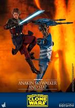 Star Wars Hot toys Anakin Skywalker met Stap voertuig, Ophalen of Verzenden, Zo goed als nieuw, Actiefiguurtje