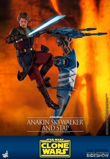 Star Wars Hot toys Anakin Skywalker met Stap voertuig beschikbaar voor biedingen