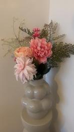 Vaas met kunstbloemen NIEUW, Ophalen of Verzenden, Nieuw