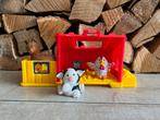 Fisher price little people baby diertjes stal, Ophalen of Verzenden, Zo goed als nieuw, Speelset