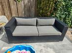 Loungebank, Tuin en Terras, Ophalen, Gebruikt, Rotan, 3 zitplaatsen