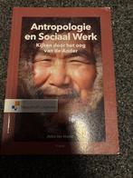 Antropologie en Sociaal Werk - John ter Horst, Boeken, Studieboeken en Cursussen, Ophalen of Verzenden, Alpha, Gelezen, HBO