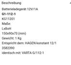 Acculader, Motoren, Ophalen, Gebruikt