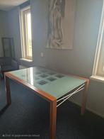 Ligne Roset Design eettafel + 4 gratis stoelen, Huis en Inrichting, Ophalen, Gebruikt, Design, 4 tot 6 stoelen