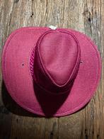 Cowboy hoed roze glitters, Nieuw, Carnaval, Ophalen of Verzenden, Accessoires