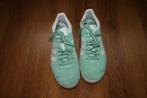 ADIDAS GAZELLE lichtgroene suede sneakers mt. 39 1/3, Adidas, Ophalen of Verzenden, Groen, Sneakers of Gympen