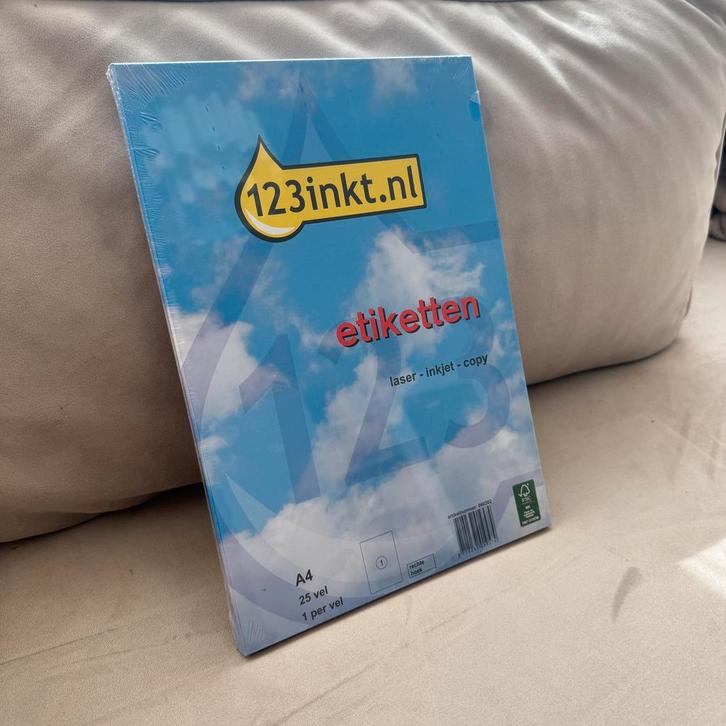 A4 Etiket / Stickervel, Diversen, Papierwaren, Ophalen of Verzenden