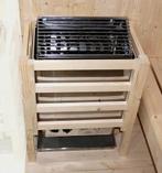 FINSE SAUNA MET 8KW KACHEL EN GLAZEN VOORKANT GRATIS BEZORGD, Fins of Traditioneel, Ophalen of Verzenden, Nieuw, Complete sauna