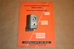 Oude handleiding Sigma-Junior CV - Ca 1965 !!, Ophalen of Verzenden, Zo goed als nieuw, Bouwkunde